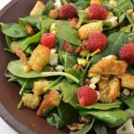 Spinach _Salad _with Rasberry